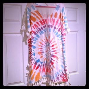Tie Dye Cover Up